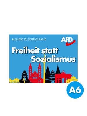AFD 15 AUFKLEBER / Sticker Mix Partei Fanartikel Alternative für